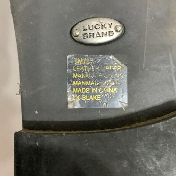 Women’s Lucky 🍀 Brand boots. Size 7m - Picture 4 of 5